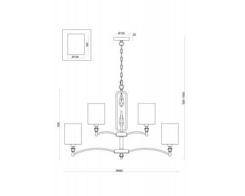 Оформить заказ Подвесная люстра Freya FR1007PL-12N| VIVID-LIGHT.RU