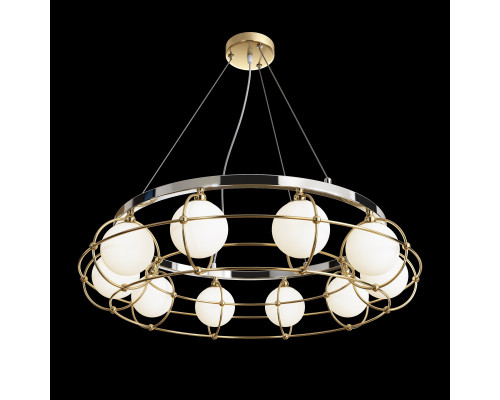 Заказать Подвесная люстра Maytoni MOD312PL-10GCH| VIVID-LIGHT.RU