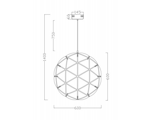 Оформить заказ Подвесная люстра Freya FR5099PL-L45CH| VIVID-LIGHT.RU