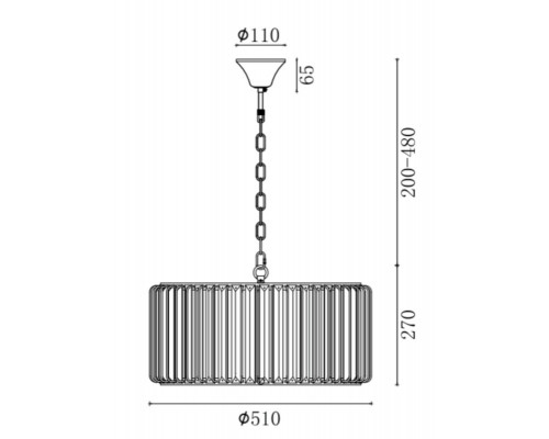 Заказать Подвесная люстра Freya FR1005PL-05G| VIVID-LIGHT.RU
