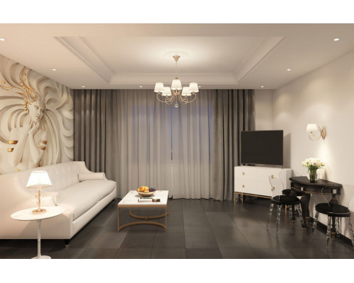 Заказать Подвесная люстра Freya FR2013PL-05G| VIVID-LIGHT.RU