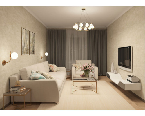 Заказать Подвесная люстра Maytoni MOD312PL-10GCH| VIVID-LIGHT.RU