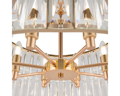 Оформить заказ Подвесная люстра Maytoni MOD094PL-08G| VIVID-LIGHT.RU