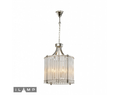 Заказать Подвесная люстра iLamp P2554-4 NIC| VIVID-LIGHT.RU