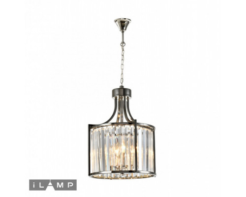 Оформить заказ Подвесная люстра iLamp P2553-4 NIC| VIVID-LIGHT.RU