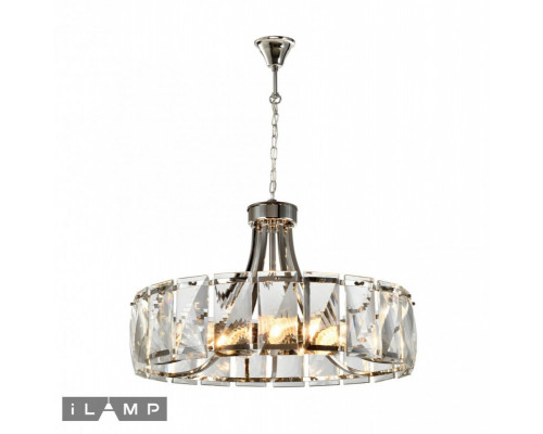 Заказать Подвесная люстра iLamp P2550-7 NIC| VIVID-LIGHT.RU