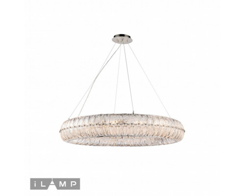 Купить Подвесная люстра iLamp 072D-14 NIC| VIVID-LIGHT.RU