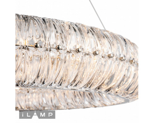 Купить Подвесная люстра iLamp 072D-14 NIC| VIVID-LIGHT.RU