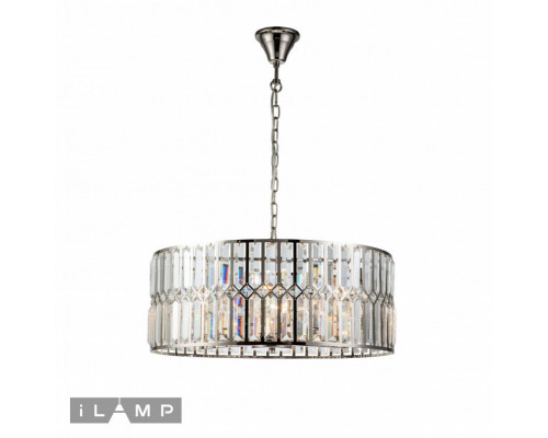 Оформить заказ Подвесная люстра iLamp 6122-600 NIC| VIVID-LIGHT.RU