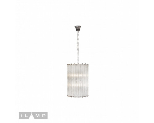 Заказать Подвесная люстра iLamp MD0266-6 Silver| VIVID-LIGHT.RU