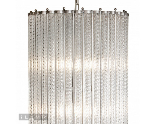 Заказать Подвесная люстра iLamp MD0266-6 Silver| VIVID-LIGHT.RU