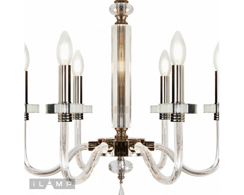 Сделать заказ Подвесная люстра iLamp P9474-6 Nickel| VIVID-LIGHT.RU