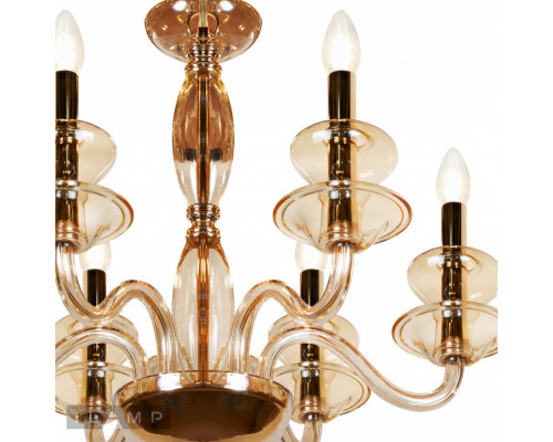 Оформить заказ Подвесная люстра iLamp P9448-6 Gold| VIVID-LIGHT.RU