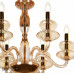 Оформить заказ Подвесная люстра iLamp P9448-6 Gold| VIVID-LIGHT.RU