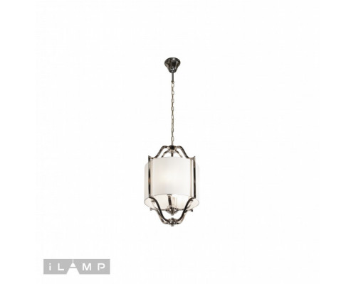 Заказать Подвесная люстра iLamp P2442-4 Nickel| VIVID-LIGHT.RU
