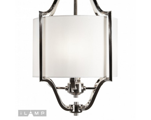 Заказать Подвесная люстра iLamp P2442-4 Nickel| VIVID-LIGHT.RU