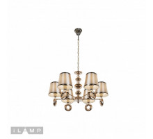 Подвесная люстра iLamp P2401-6 Nickel
