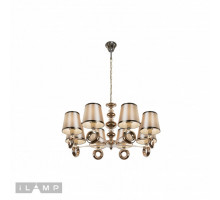 Подвесная люстра iLamp P2401-8 Nickel