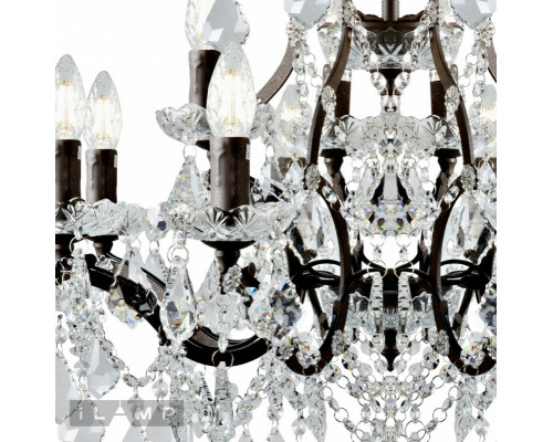 Сделать заказ Подвесная люстра iLamp Loft 215-12| VIVID-LIGHT.RU