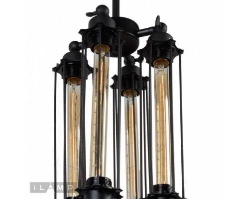 Оформить заказ Подвесная люстра iLamp Loft 127-1| VIVID-LIGHT.RU