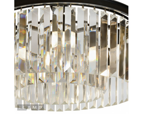 Заказать Подвесная люстра iLamp 6102-600 BK| VIVID-LIGHT.RU