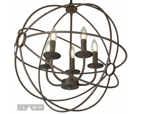Сделать заказ Подвесная люстра iLamp Loft 213-5| VIVID-LIGHT.RU