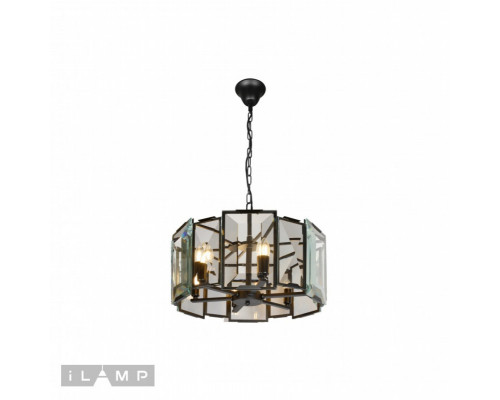 Заказать Подвесная люстра iLamp 6113-550BK| VIVID-LIGHT.RU