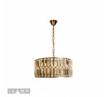 Подвесная люстра iLamp 6122-420 BR