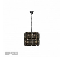 Подвесная люстра iLamp 10490-5+5P BK