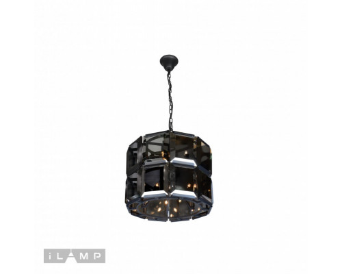 Оформить заказ Подвесная люстра iLamp 10490-5+5P BK| VIVID-LIGHT.RU