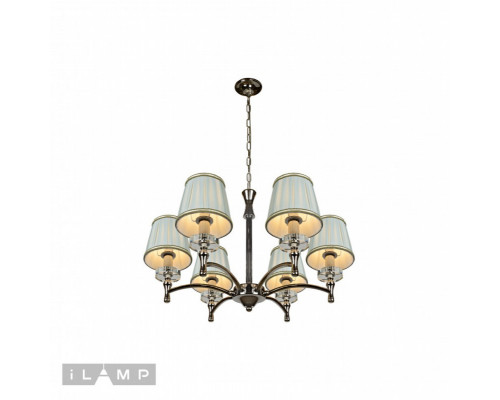 Сделать заказ Подвесная люстра iLamp 82336/6 CR| VIVID-LIGHT.RU