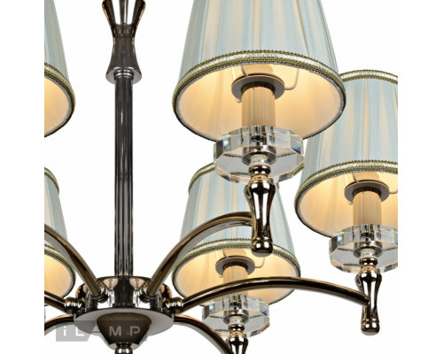 Сделать заказ Подвесная люстра iLamp 82336/6 CR| VIVID-LIGHT.RU