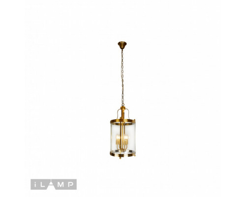 Заказать Подвесная люстра iLamp 8946-4 GLD| VIVID-LIGHT.RU