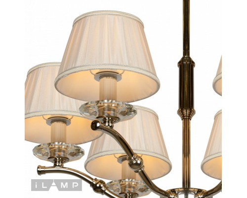 Сделать заказ Подвесная люстра iLamp 85125/6 CR| VIVID-LIGHT.RU