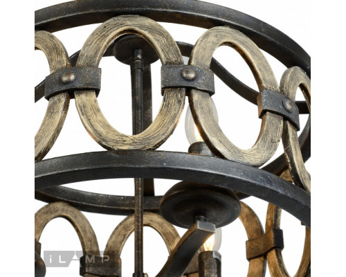 Заказать Подвесная люстра iLamp Loft192-3| VIVID-LIGHT.RU