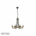 Купить Подвесная люстра iLamp 10190-6P BK| VIVID-LIGHT.RU