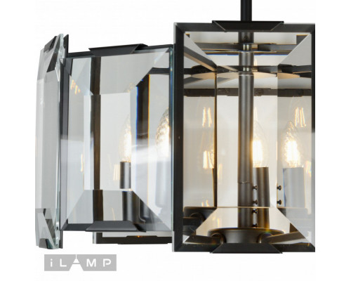 Оформить заказ Подвесная люстра iLamp 6115-560BK| VIVID-LIGHT.RU
