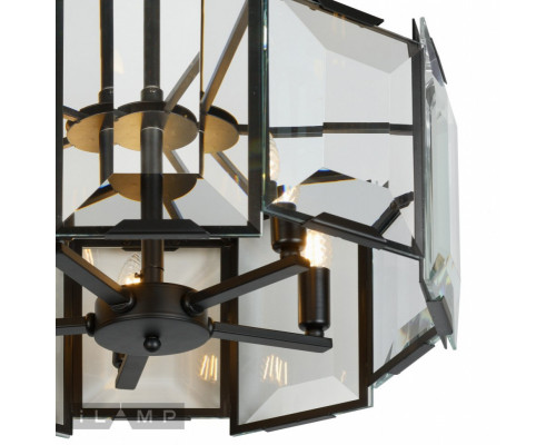 Оформить заказ Подвесная люстра iLamp 6115-560BK| VIVID-LIGHT.RU