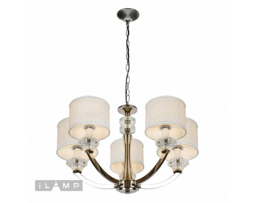 Сделать заказ Подвесная люстра iLamp 85175/5 CR| VIVID-LIGHT.RU