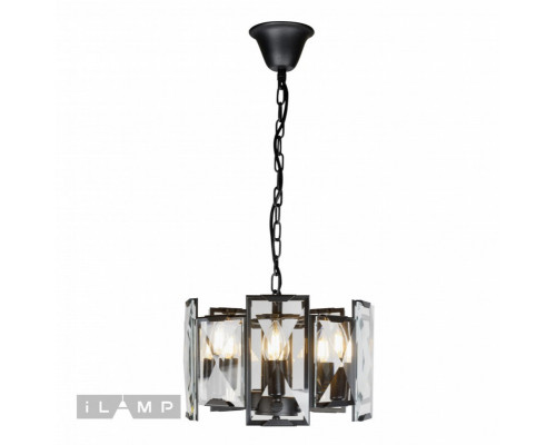 Сделать заказ Подвесная люстра iLamp 6113-360 BK| VIVID-LIGHT.RU