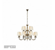 Подвесная люстра iLamp P2510-8+4 nic