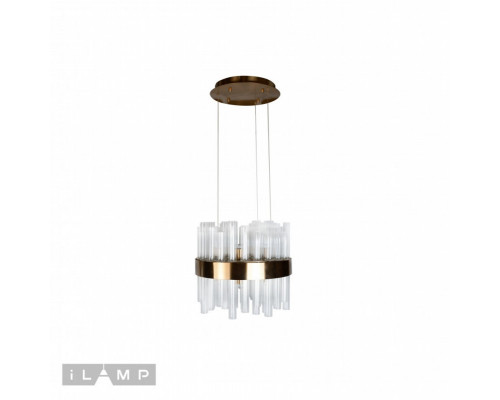 Заказать Подвесная люстра iLamp 6120-400 GD| VIVID-LIGHT.RU