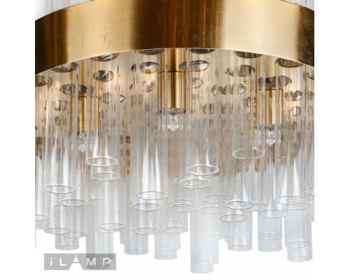 Заказать Подвесная люстра iLamp 6120-400 GD| VIVID-LIGHT.RU