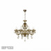 Заказать Подвесная люстра iLamp 61079-8 BR| VIVID-LIGHT.RU