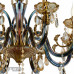 Сделать заказ Подвесная люстра iLamp 61081-8 BR| VIVID-LIGHT.RU