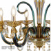 Заказать Подвесная люстра iLamp 61081-6 BR| VIVID-LIGHT.RU