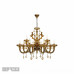 Заказать Подвесная люстра iLamp 81069-8+4 BR| VIVID-LIGHT.RU