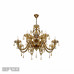 Заказать Подвесная люстра iLamp 81069-8+4 BR| VIVID-LIGHT.RU