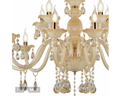 Сделать заказ Подвесная люстра iLamp 81072-10+5 WH| VIVID-LIGHT.RU