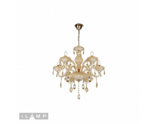 Сделать заказ Подвесная люстра iLamp 81072-6 WH| VIVID-LIGHT.RU